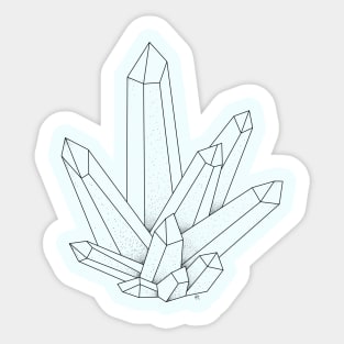 Crystals Sticker